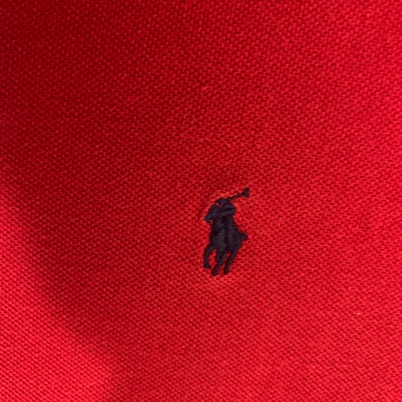 Vintage Ralph Lauren Polo LS Cardinal RED XL shirt - Picture 3 of 8